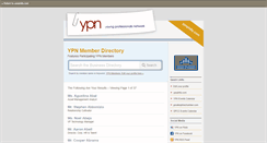 Desktop Screenshot of directory.ypnphilly.com